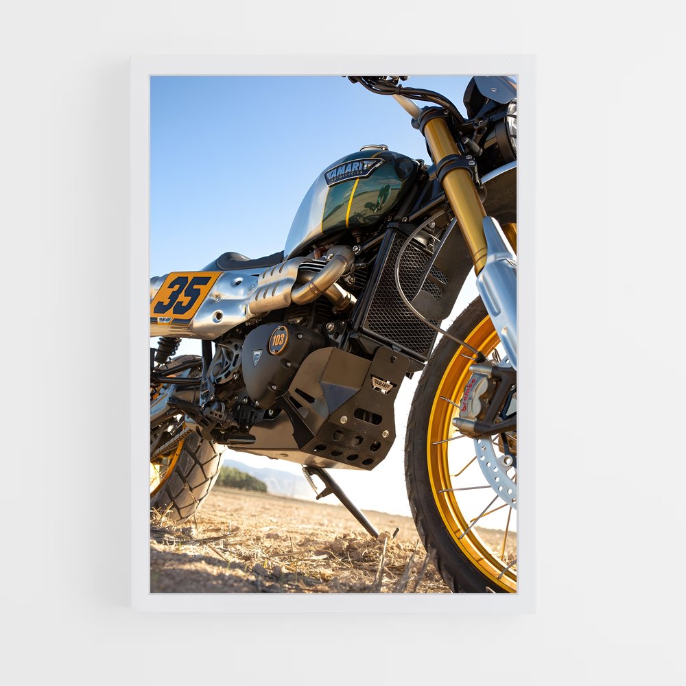 Poster Road Trip Adventure – affiche Triumph (vue 3)